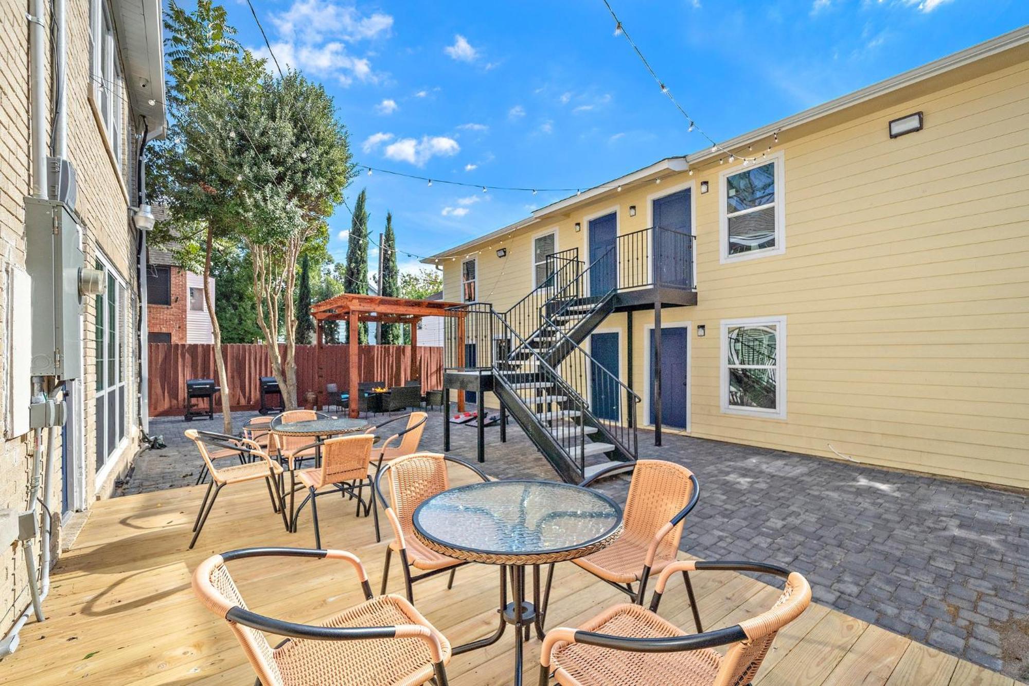 Apartamento Nr Med Center, Midtown, Dt Games Patio Bbq Houston Exterior foto